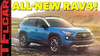 Breaking News: All New 2019 Toyota RAV4 Has 6 Cameras and More!