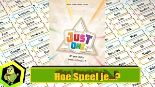 Hoe speel je Just One? (#102)