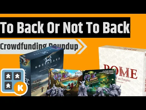 To Back Or Not To Back - Tiny Epic Dungeon Adventures, Northgard, Black Orchestra & More!!!
