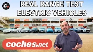 What is the range of electric cars in 2018? | REAL RANGE TEST | English Version | coches.net