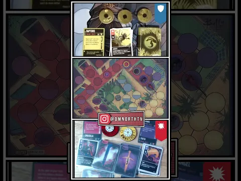 Unmatched Board Game Gameplay | Board Game In A Minute #shorts