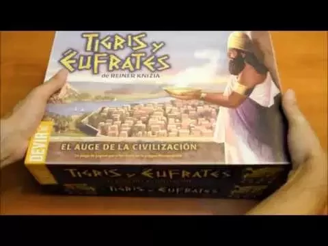 Tigris y éufrates - "Unboxing", componentes y "setup"