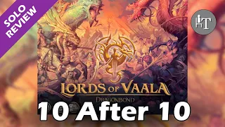 Dragonbond Lords of Vaala - 10 After 10 Solo Review - Bond, Dragonbond