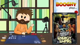 Booghy plays... Manhattan Project - Energy Empire(3p, Rules, Playthrough, Review)
