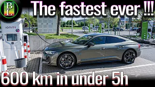 Audi RS E-Tron GT Performance - 600 km Long Distance Test