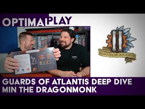 Min the Dragonmonk - Guards of Atlantis Hero Review and Strategy | Optimal Play