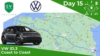 VW ID.3 Coast to Coast Range Test with the Volkswagen 58kWh Battery