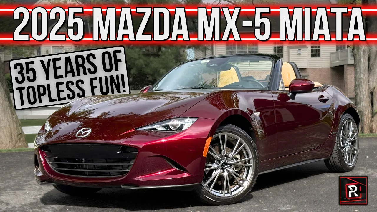 Still The Best Roadster On Earth? | 2025 Mazda MX-5 Miata 35th Anniversary | Detailed Review