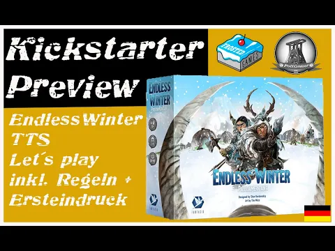 Endless Winter | TTS Lets Play mit Ben von Frosted Games | Deutsch| Regeln, Gameplay Kurzfazit