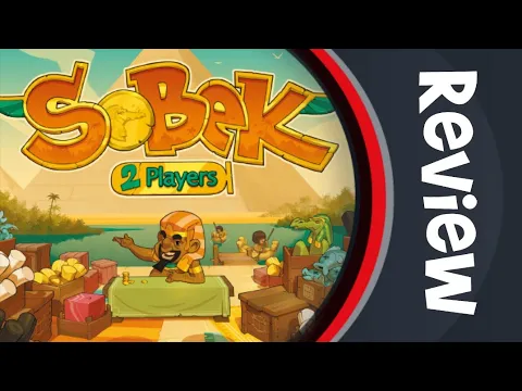 Sobek 2 Player Board Game Review (Pandasauras 2021)