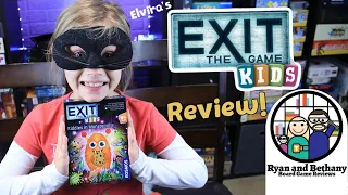 Ryan and Bethany review Exit: The Game - Kids: Riddles in Monsterville!