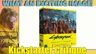 Cyberpunk 2077: Gangs of Night City - The Board Game - Kickstarter Critique Review