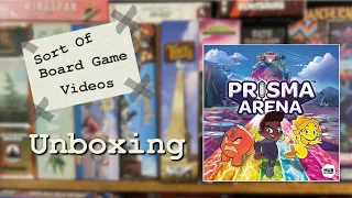 Sort of Unboxing of Prisma Arena