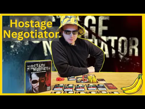 Hostage Negotiator - Full Rules Overview, Play Through and My Review