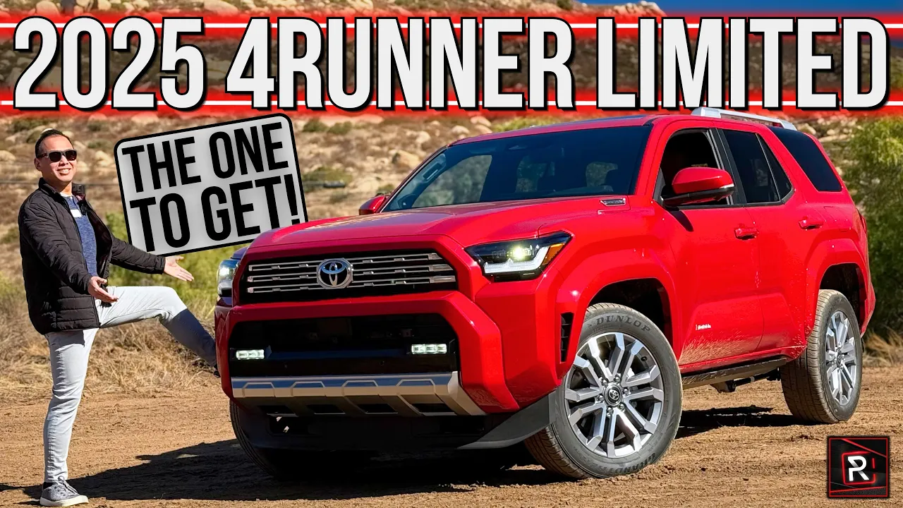 The 2025 Toyota 4Runner Limited Is A Charming Old-World SUV With A Modern Hybrid Twist