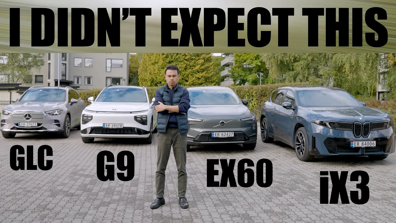 BMW iX3 vs Mercedes GLC vs Volvo EX60 vs Xpeng G9 | The Winner Surprised Me | FULL IN-DEPTH REVIEW !