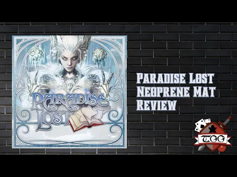 Paradise Lost Neoprene Mat Review | Gaming Mat Quality, Design & Durability