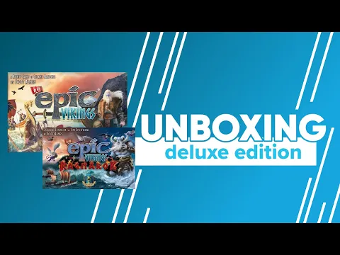 Tiny Epic Vikings Deluxe Edition and Ragnarok Unboxing