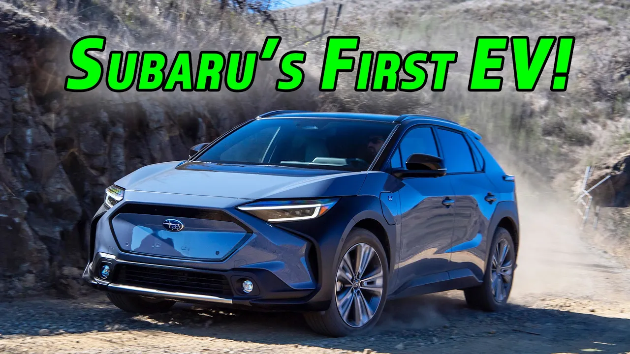 Subaru's Go-Anywhere AWD EV | 2023 Subaru Solterra