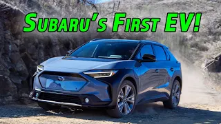 Subaru's Go-Anywhere AWD EV | 2023 Subaru Solterra