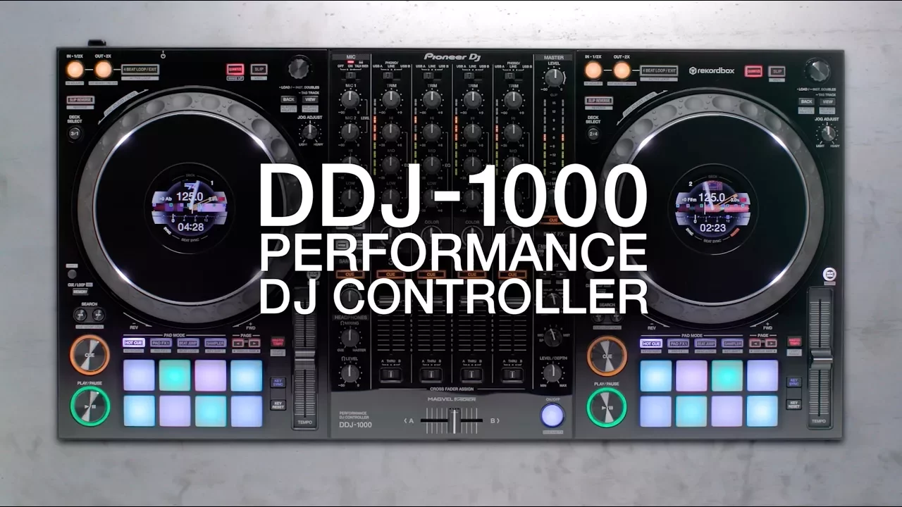 Pioneer DJ DDJ-1000 DJ Controller with Gator EVA Case | PSSL