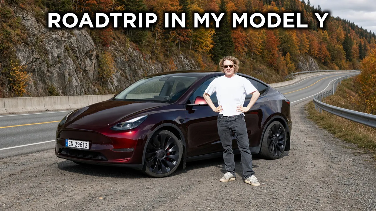 Tesla Model Y Charges Too Slow! Road Trip With Charging & Consumption
