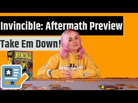 Invincible: the Card Game – Aftermath Preview - Do You Feel.....Invincible?