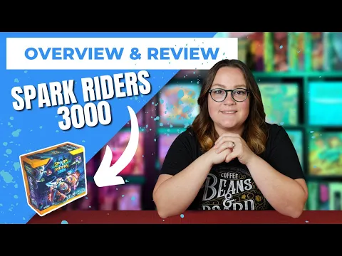 Spark Riders 3000| Kickstarter | Board Game Overview and Review