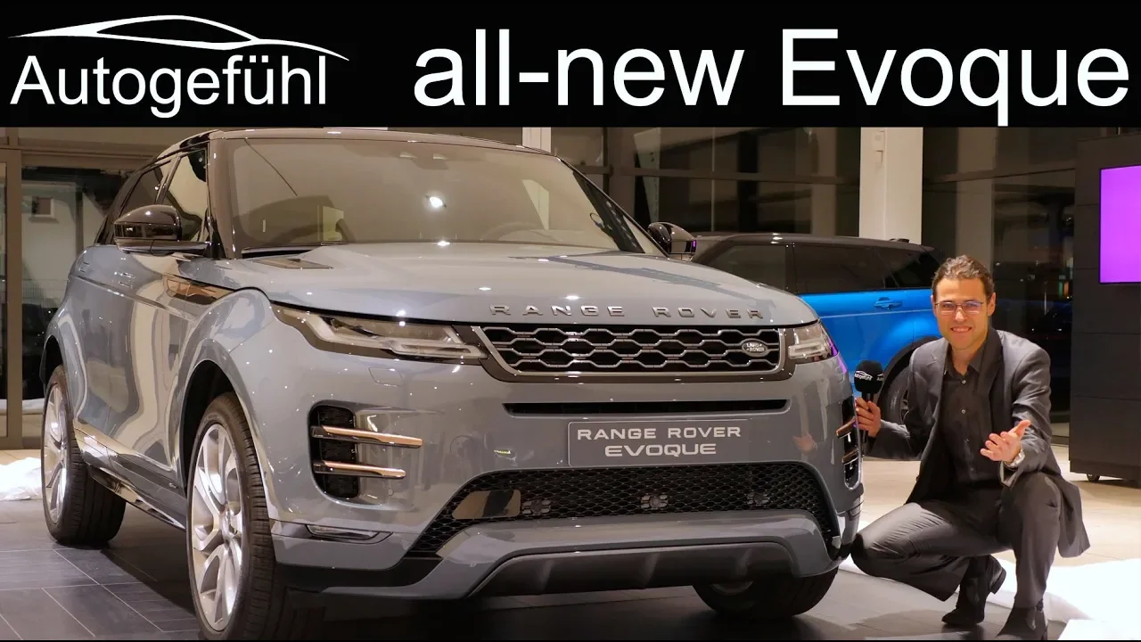 All-new Range Rover Evoque REVIEW Exterior Interior 2019 2020 - Autogefühl