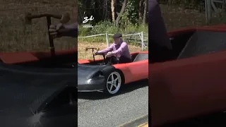 Think he took "manual transmission" a little too literally... 🤣🚗 I 🎥: @HumanCar  #manual #cars