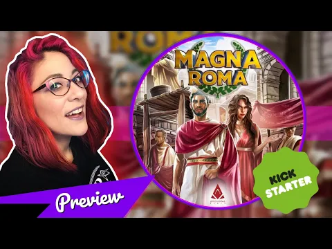 Our First Look at Magna Roma - A Kickstarter Board Game Preview