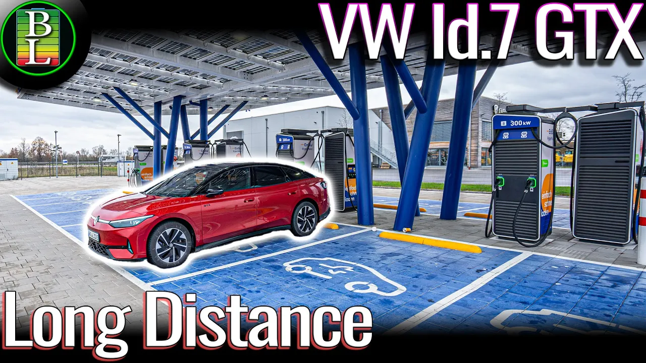 600 km (372 miles) in the VW Id.7 GTX - Fast and comfortabel