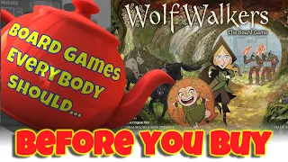 Wolfwalkers the board game - Before you buy