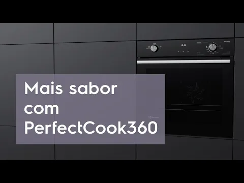Forno a Gás de Embutir 80L Electrolux com Grill e Timer OE8GH Preto 220V