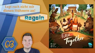 Flock Together - Wilde Hühner verteidigen ihren Hof - Regeln auf Deutsch in 4K