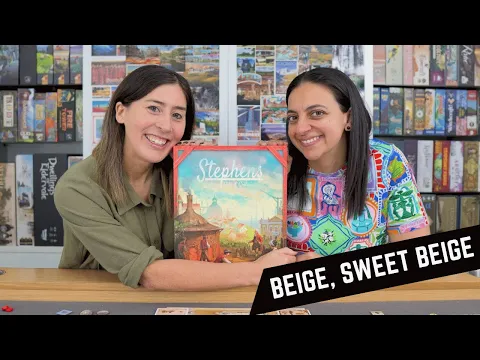 Stephens is a New Euro that Feels Like a Classic ? | Board Game Review