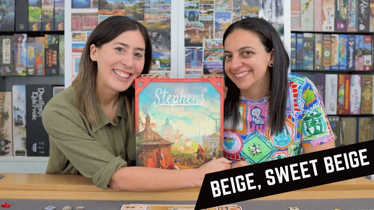 Stephens is a New Euro that Feels Like a Classic ?✨ | Board Game Review