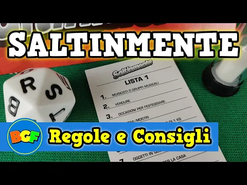SALTINMENTE | Tutorial #55 | Gioco da Tavolo