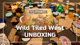 Wild Tiled West | Board Game Unboxing