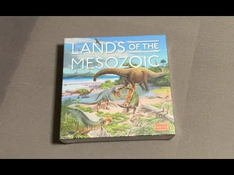 The Discriminating Gamer: Lands of the Mesozoic unboxing with Ray