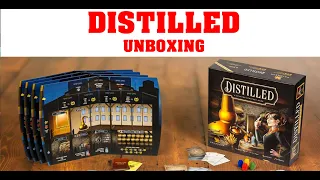 Distilled Board Game Unboxing | The Game Warrior | January 23rd 2024