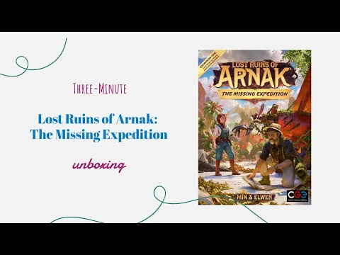 Lost Ruins of Arnak: The Missing Expedition - 3-Minute Unboxing