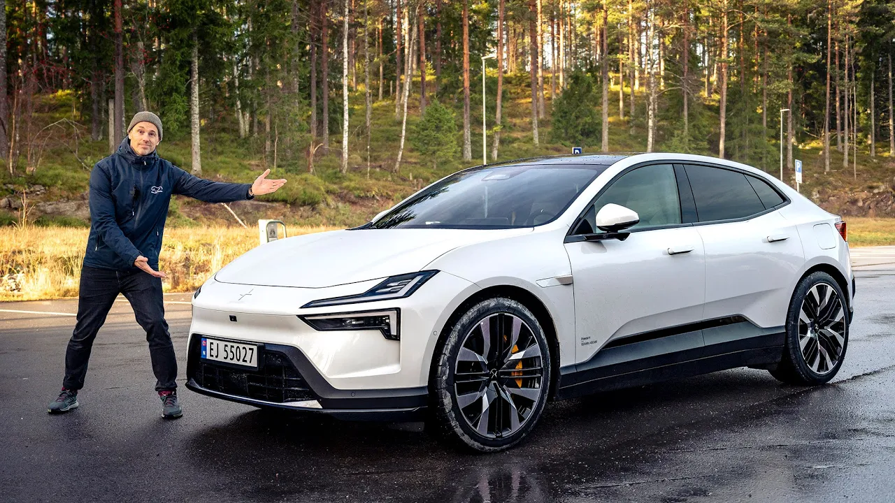 Test av Polestar 4 Long Range Performance - fortsatt i trassalderen
