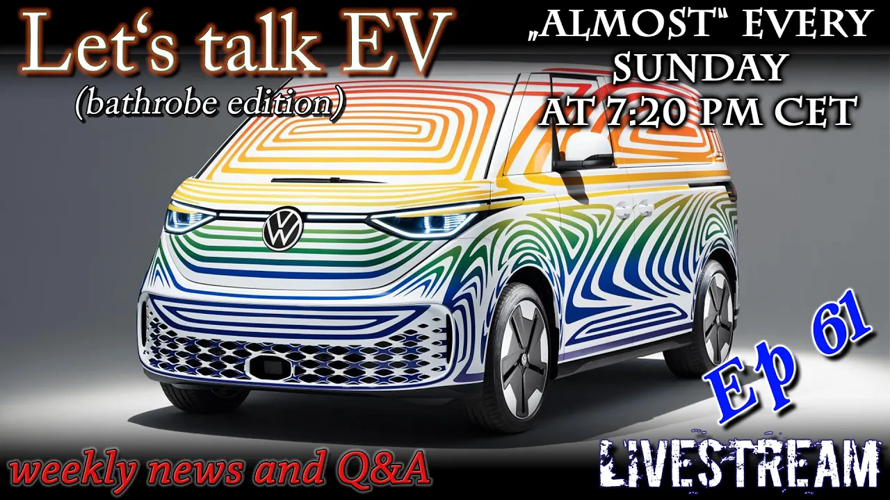 (live) Let's talk EV - What future EV are you excited about?
