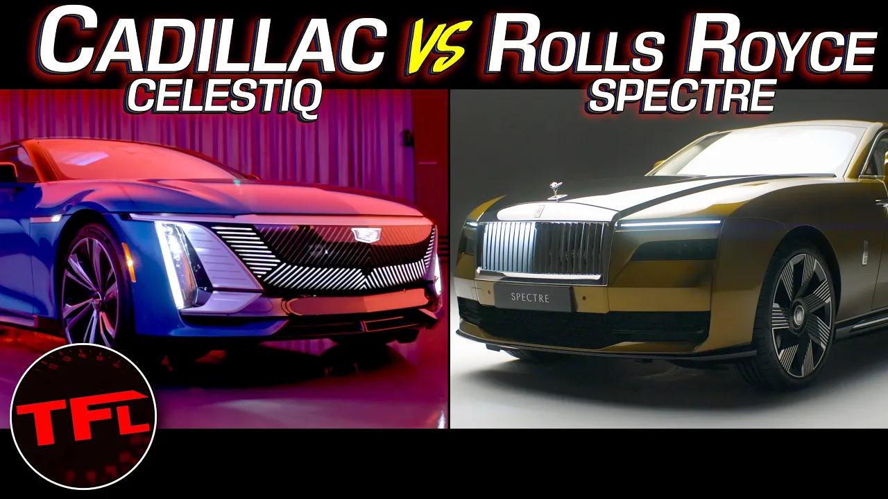 Cadillac Celestiq vs Rolls-Royce Spectre DEBUT: Let's Compare These Two EXPENSIVE, High-Luxury EVs!