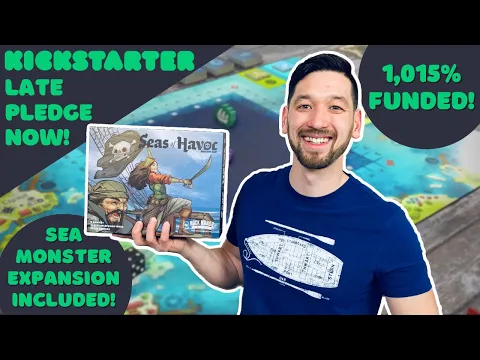 Seas of Havoc Preview: Naval Combat Meets Deckbuilding Meets Worker Placement!
