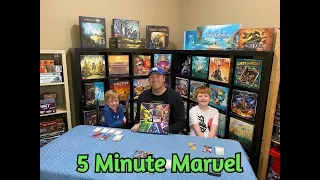 5 Minute Marvel - Marcum Family Gaming - Gameplay