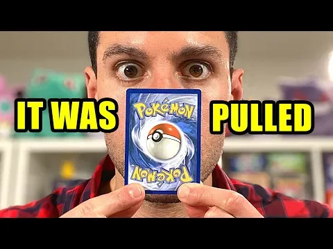 I Pulled One of the RAREST Pokemon Cards!