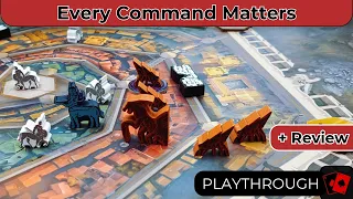 Firesiege: A Feralis Story | Solo Playthrough & Review - The Siege Never Stops