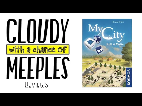 My City Roll and Build Review - Cloudy with a Chance of Meeples